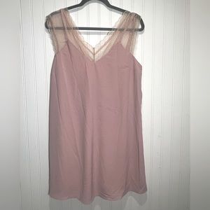 Love Riche lace trim‎ Slip Dress